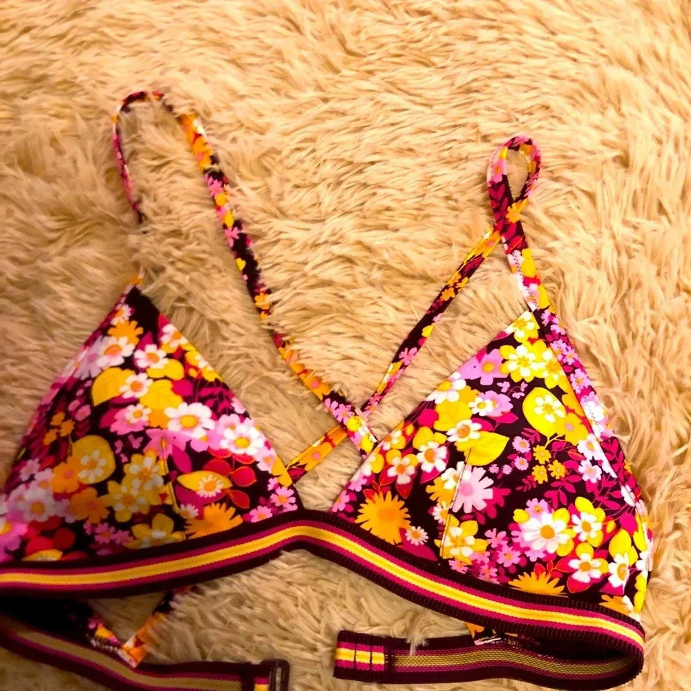 Bikini top floral new